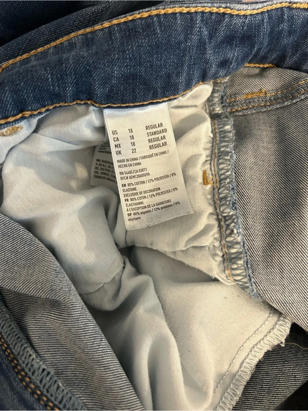 American Eagle The Dream Jean Hi Rise Jegging 18